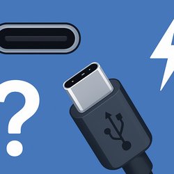 Почему два одинаковых на вид USB-C кабеля работают по-разному