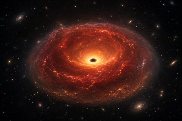 Учёные нашли загадочный объект, который выглядит как звезда, но может оказаться чёрной дырой