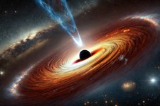 Чёрная смерть - катастрофа космического масштаба. Гигантская Чёрная Дыра поглощает соседнюю галактику