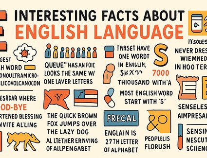 23 интересных факта об английском языке