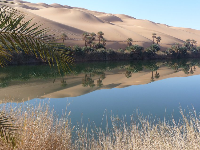 В Сахаре было гигантское озеро