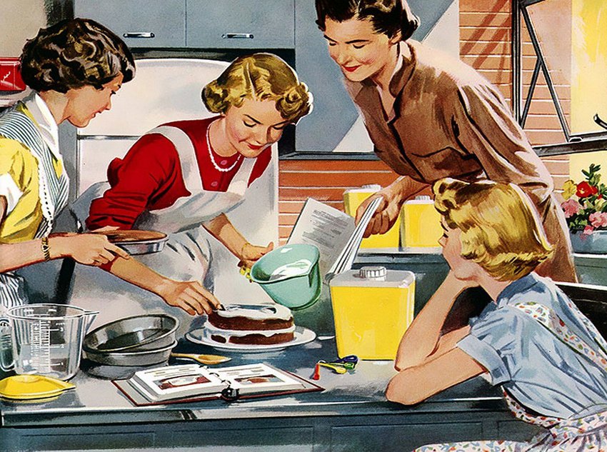 Мифы о домохозяйках