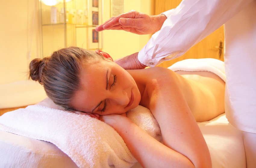 Blue massage essen